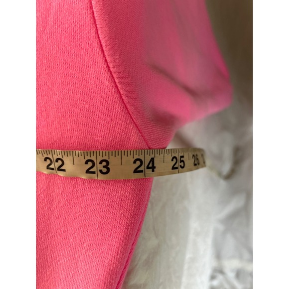 Aviator Nation University of Texas Neon Pink Rainbow Striped Sweatshirt XS Bolt - Picture 9 of 11